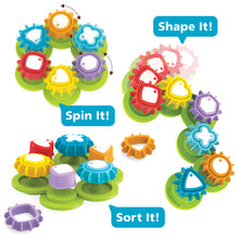 Load image into Gallery viewer, Yookidoo - Shape N’ Spin Gear Sorter  (6537696149538)
