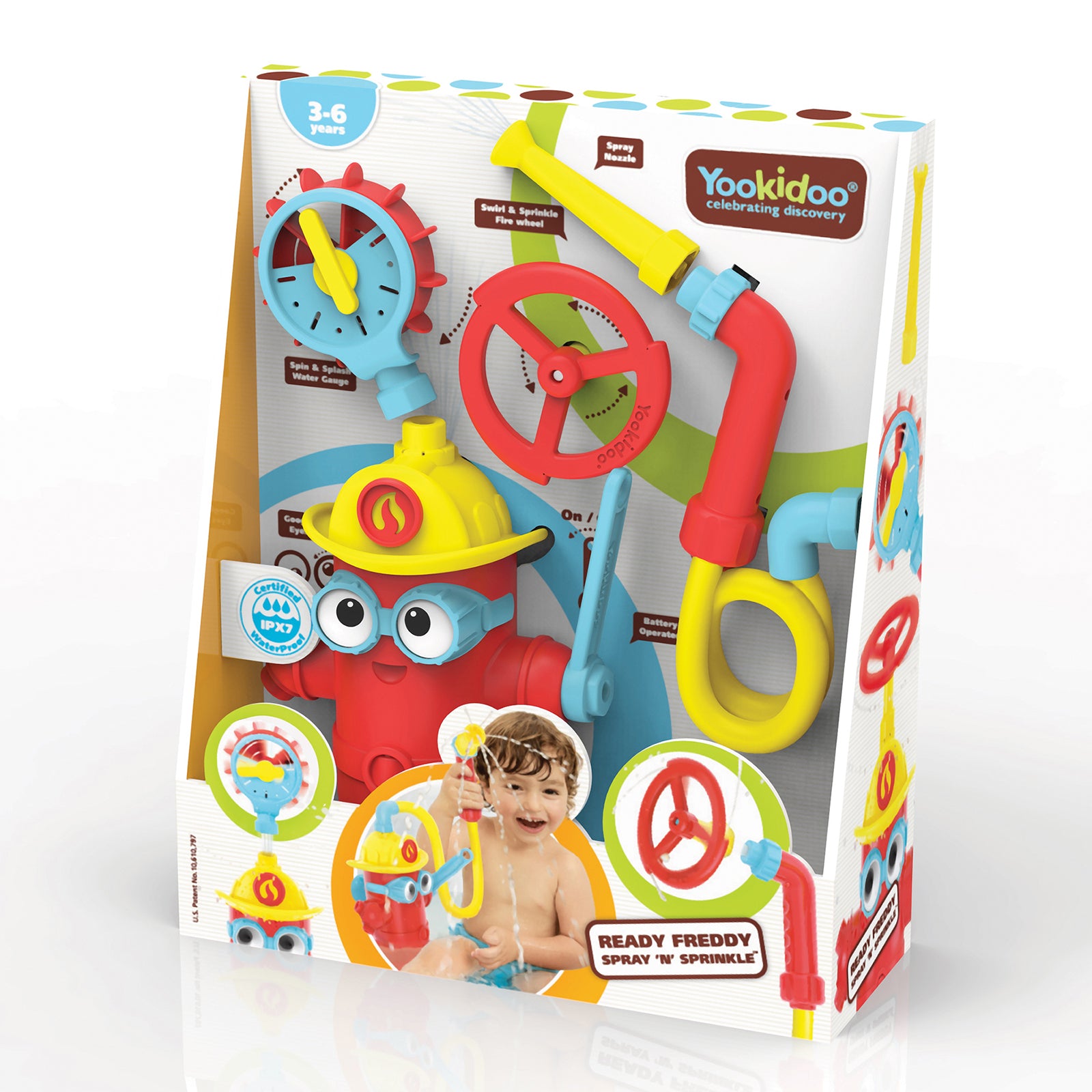 Yookidoo - Ready Freddy Spray 'N' Sprinkle (6537696247842)