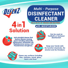 Load image into Gallery viewer, Defenz - 4 in 1 Multipurpose Disinfectant Trigger Spray (6542496661538)
