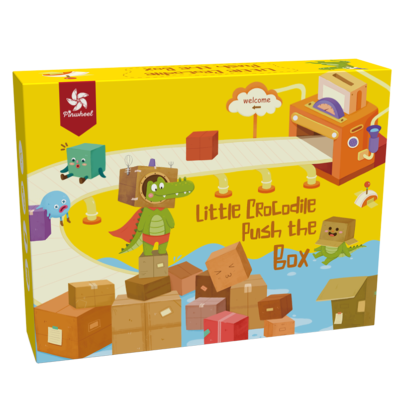 Pinwheel - Little Crocodile Push the Box (6566663356450)