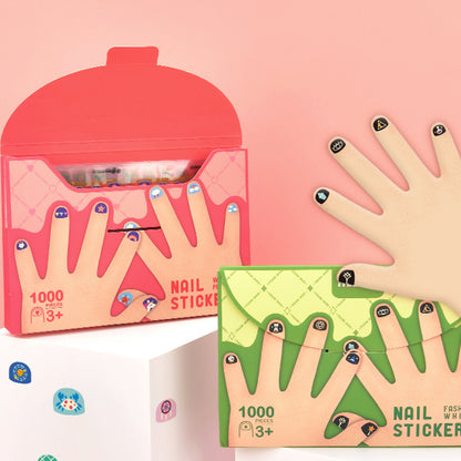 Baby Prime - Mideer Nail Stickers - Wonderful Princess 1000pcs (6573340950562)
