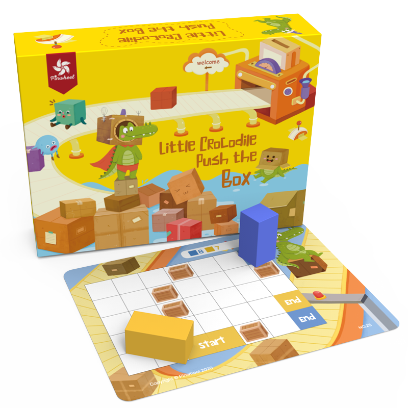 Pinwheel - Little Crocodile Push the Box (6566663356450)