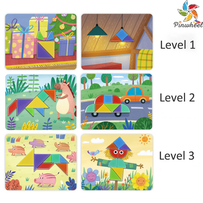 Pinwheel - Magical Tangram (6566663192610)