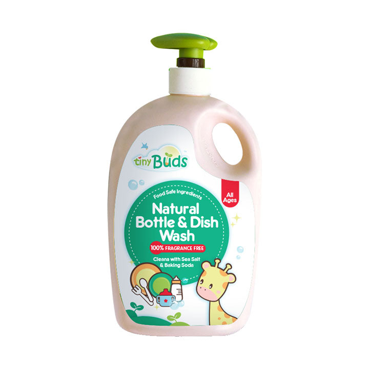 Tiny Buds - Natural Dish and Bottle Wash Fragrance-Free (4517439406114)