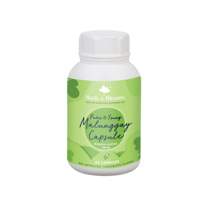 Buds and Blooms - Pure and Young Malunggay Capsules (4517489442850)