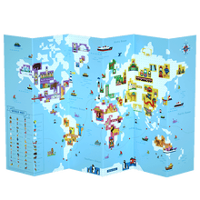 Load image into Gallery viewer, Baby Prime - Mideer World Map Poster Sticker (4816479060002)

