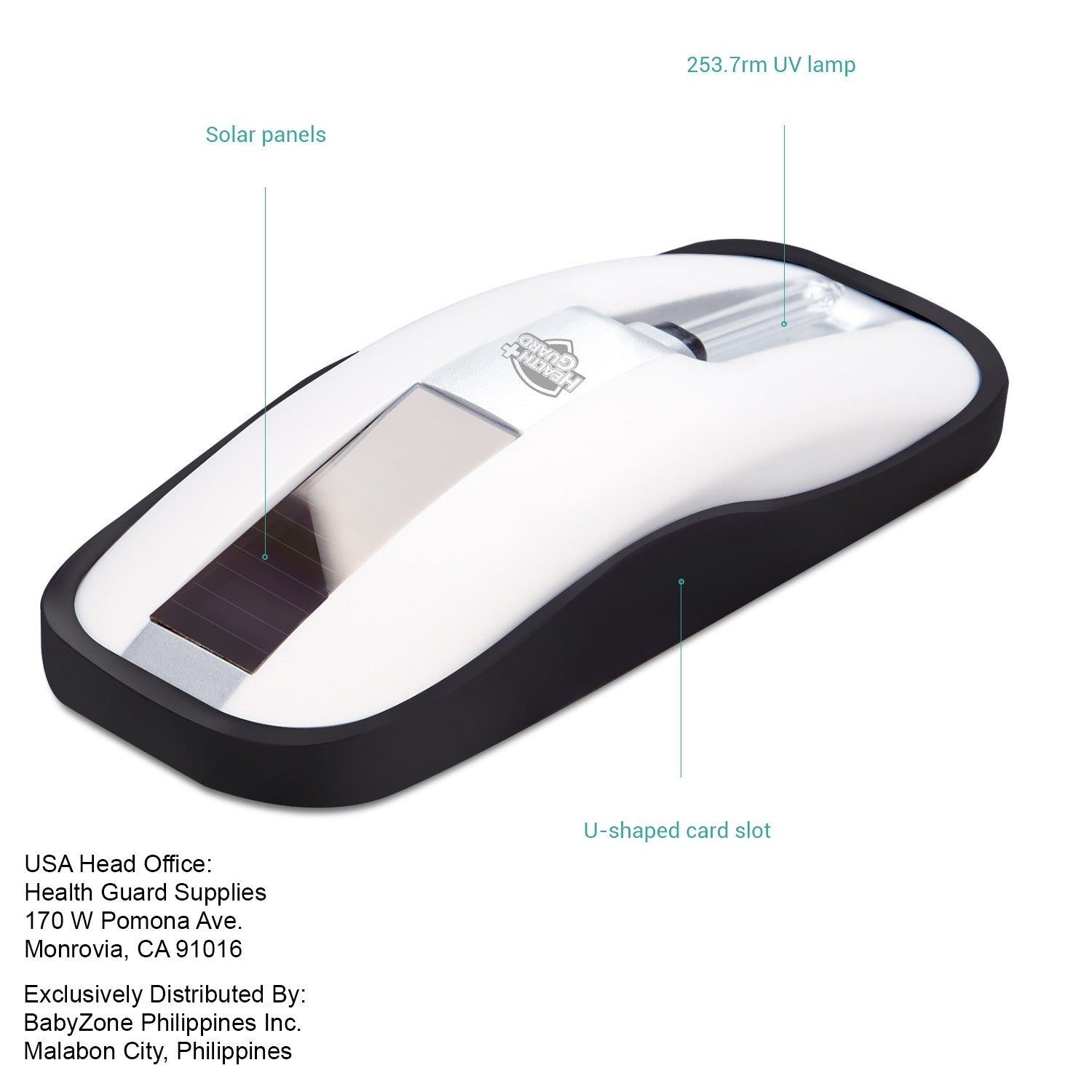 Health Guard - UVC Smart Toilet Sterilizer (6553268944930) (6561592344610)