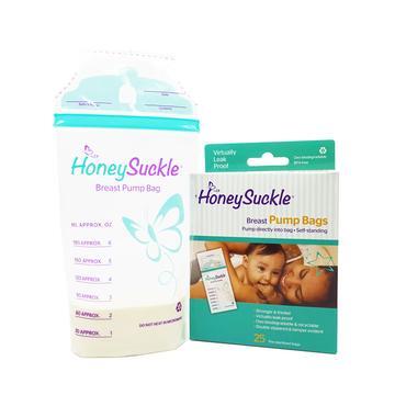 Honeysuckle - Breast Pump Storage Bags 6-oz (6564540645410)