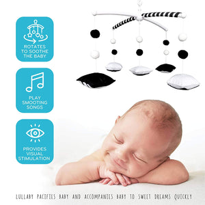 Bub à Petit - High Contrast Infant Stimulation Developmental Crib Mobile (4860839493666)