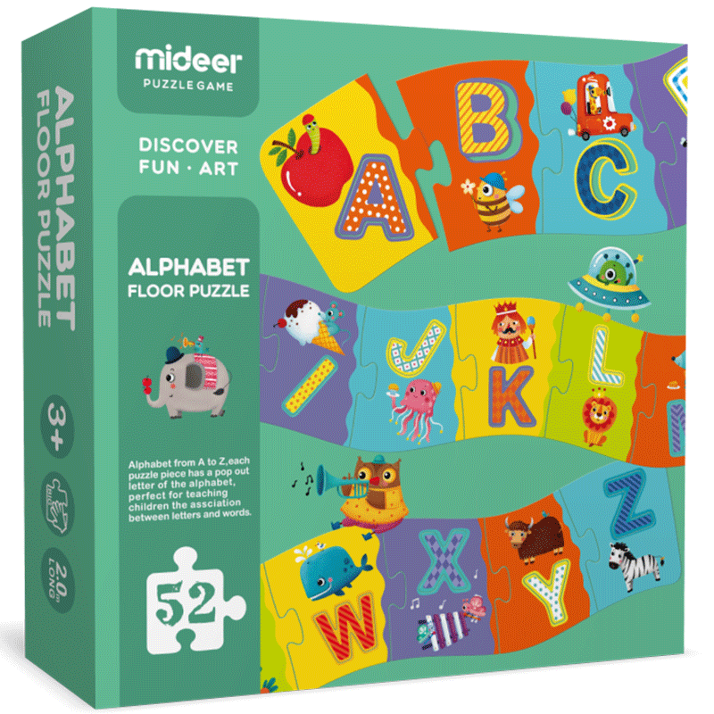 Baby Prime - Mideer Floor Puzzle Alphabet (6542496694306)