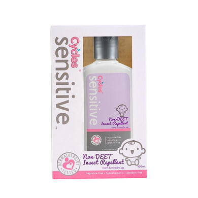 Cycles - Sensitive Non-DEET Insect Repellent 100ml (4624495378466)