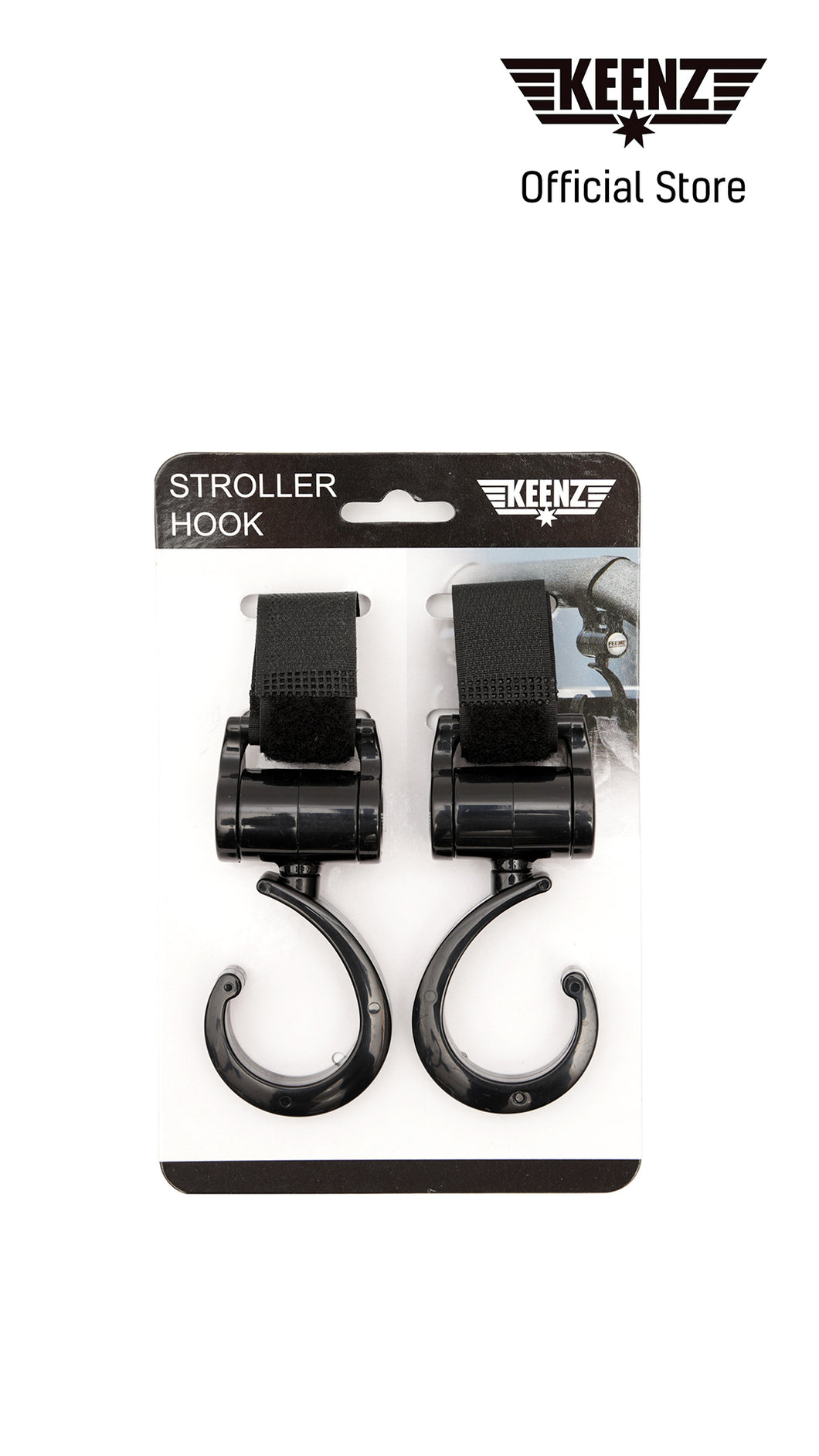 Keenz - Stroller Hook (1 Pair) (4797303226402)