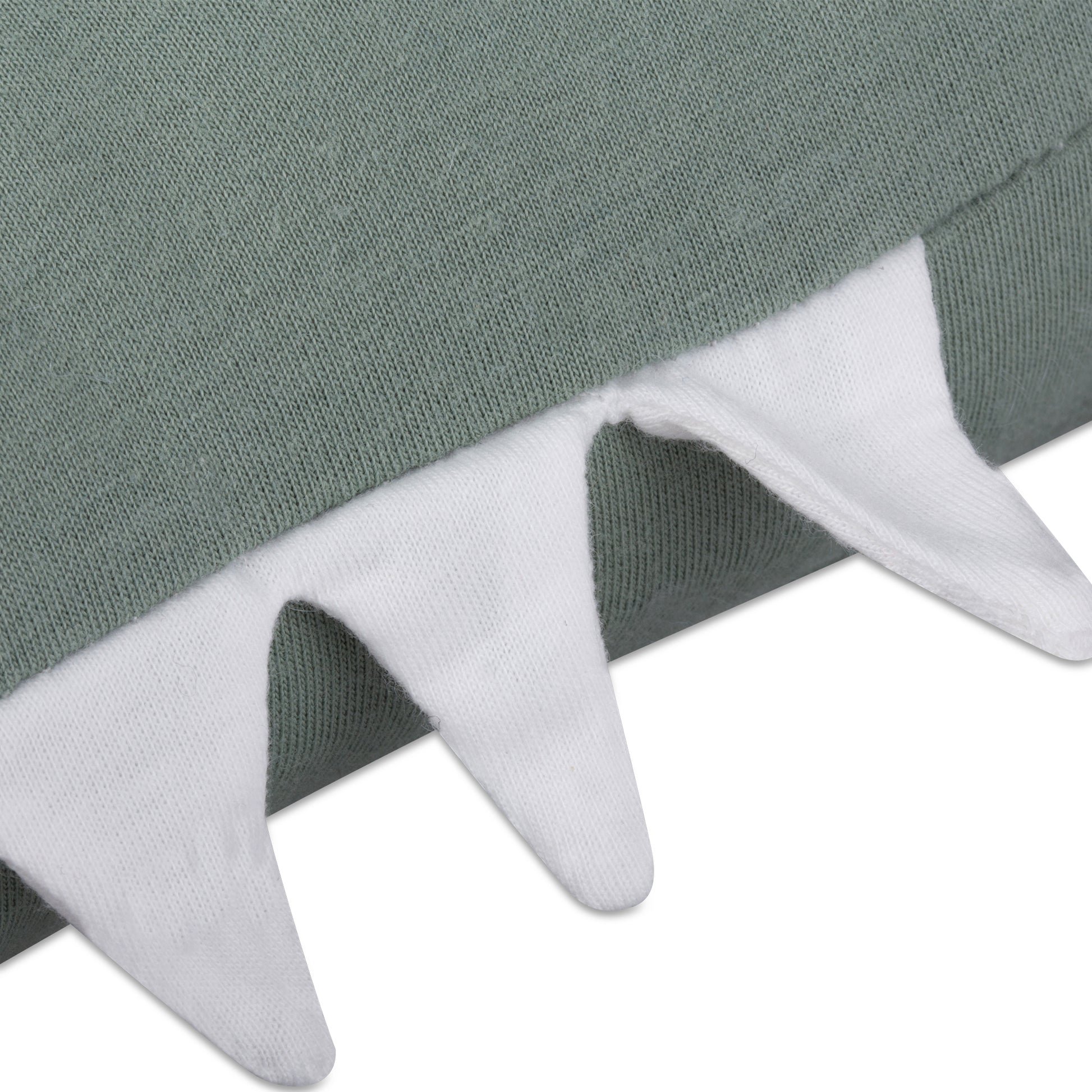 Baboo Basix - Alligator Crib Bumper Pillow (6541103235106)