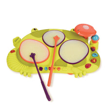 Load image into Gallery viewer, B. Toys - Ribit-Tat-Tat The Frog Drum (4538983481378)
