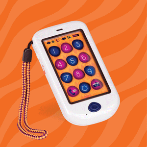 B. Toys Touch Screen Hiphone - Pearl White (6676185186338)