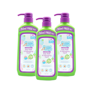 Smart Steps - Baby Bottle and Dishwashing Liquid Bottle 400ml (Set of 3*) (6561598013474)