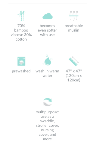 Lulujo - Bamboo Muslin (Singles) (4839752597538)