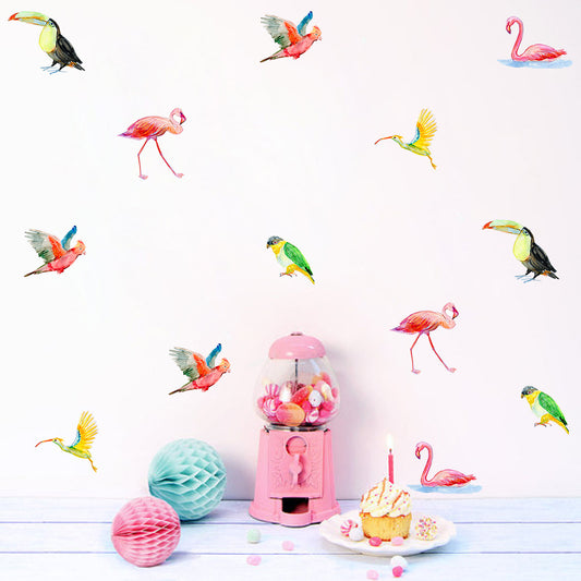 Baboo Basix - Birds of Prey Peel and Stick DIY Wall Decals (6541102579746)