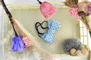 Clean Beauty Society - Carmella Double Bow Hair Tie Scrunchie (6572751061026)