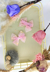 Clean Beauty Society - Cassie Hair Bow (Clip) (6572750733346)