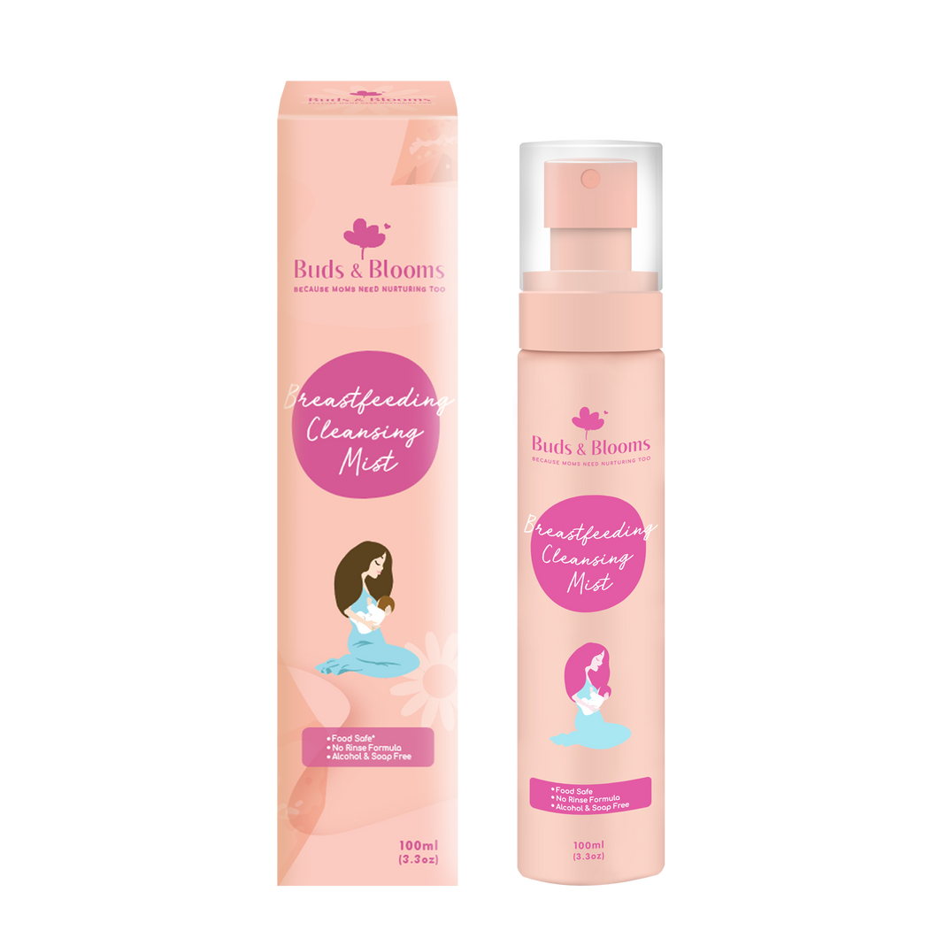 Buds and Blooms - Breastfeeding Cleansing Mist Spray 100ml (6543520170018)