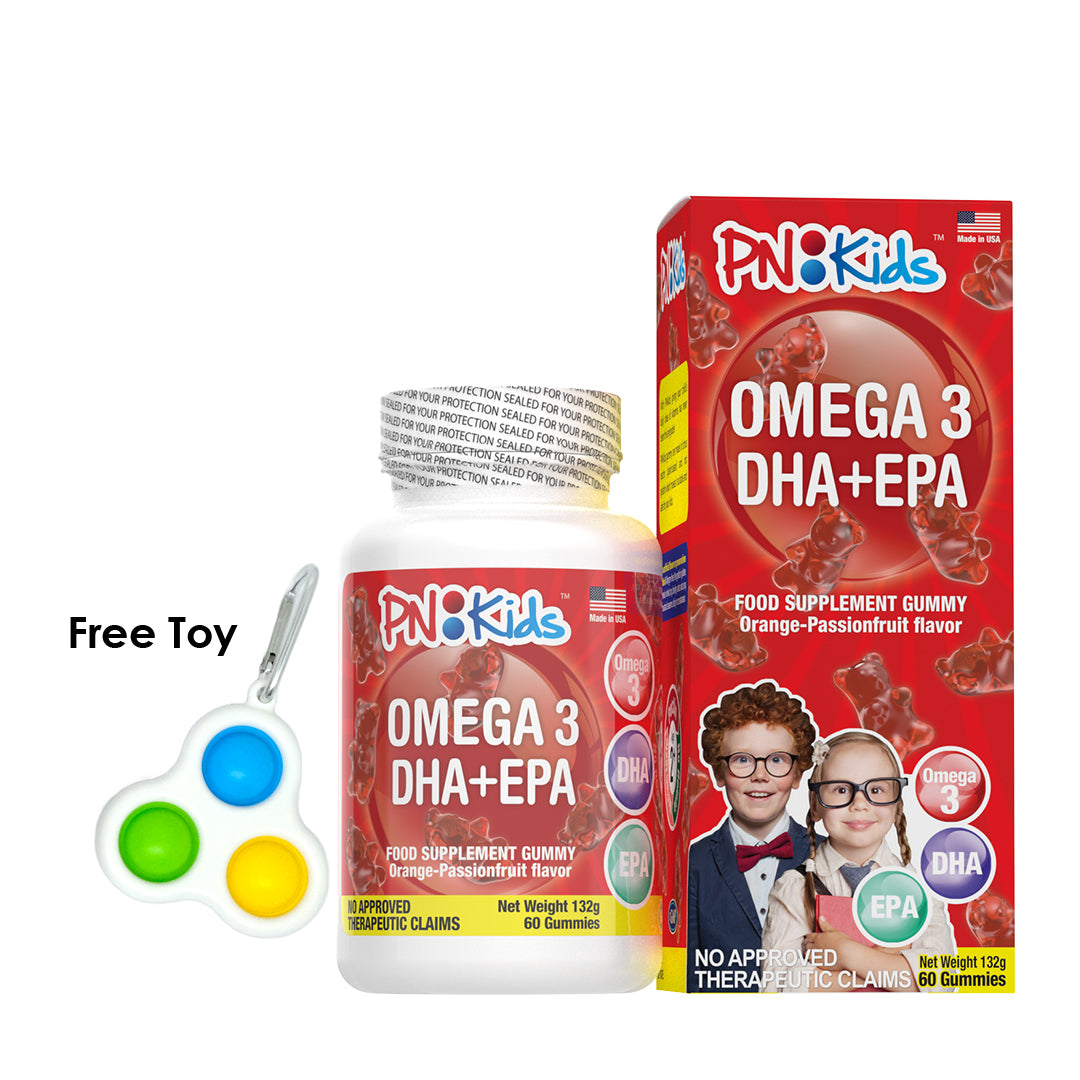 PNKids - Kids Super Brain Omega 3 DHA 60ct (7167633522722)