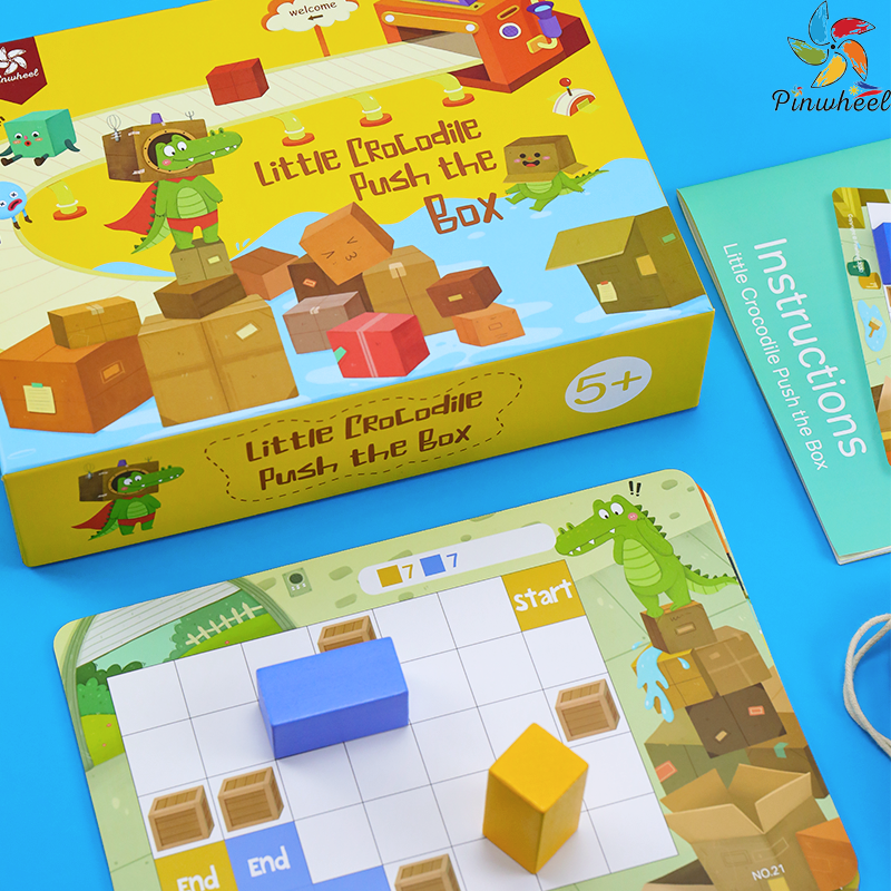 Pinwheel - Little Crocodile Push the Box (6566663356450)