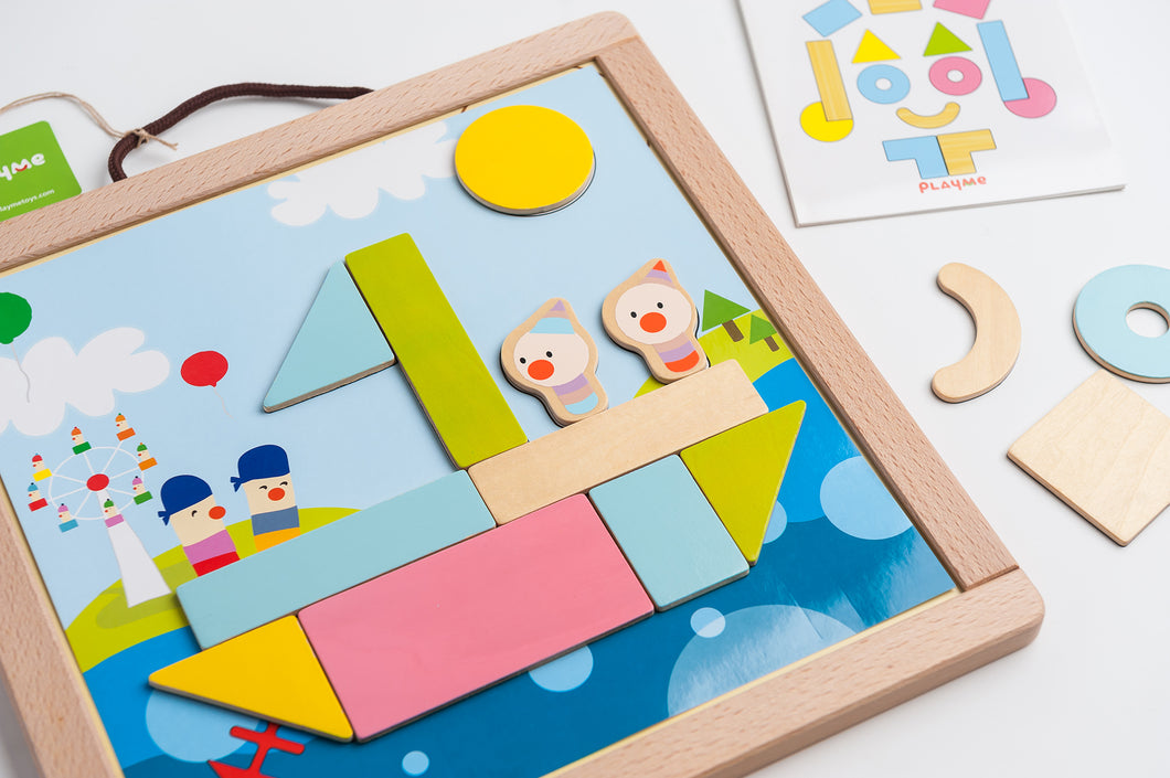 Playme - Creative Magnetic Puzzle (6945576976418)