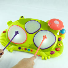 Load image into Gallery viewer, B. Toys - Ribit-Tat-Tat The Frog Drum (4538983481378)
