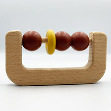 Load image into Gallery viewer, Hugo Happy Home - Abbot Beech Wood and Silicone Teether (4860818063394)
