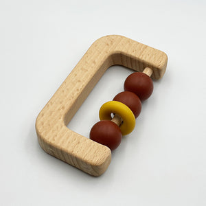 Hugo Happy Home - Abbot Beech Wood and Silicone Teether (4860818063394)