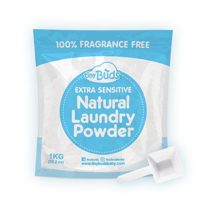 Tiny Buds - Laundry Powder Extra Sensitive Fragrance Free 1kg (6797235814434)