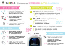 Load image into Gallery viewer, Ecomom - 22 Single UV Sterilizer With Anion (4810259890210)
