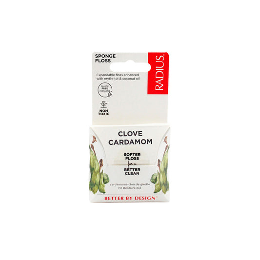 Radius - Vegan Sponge Floss UDSA Organic 55 yds (6937565724706)