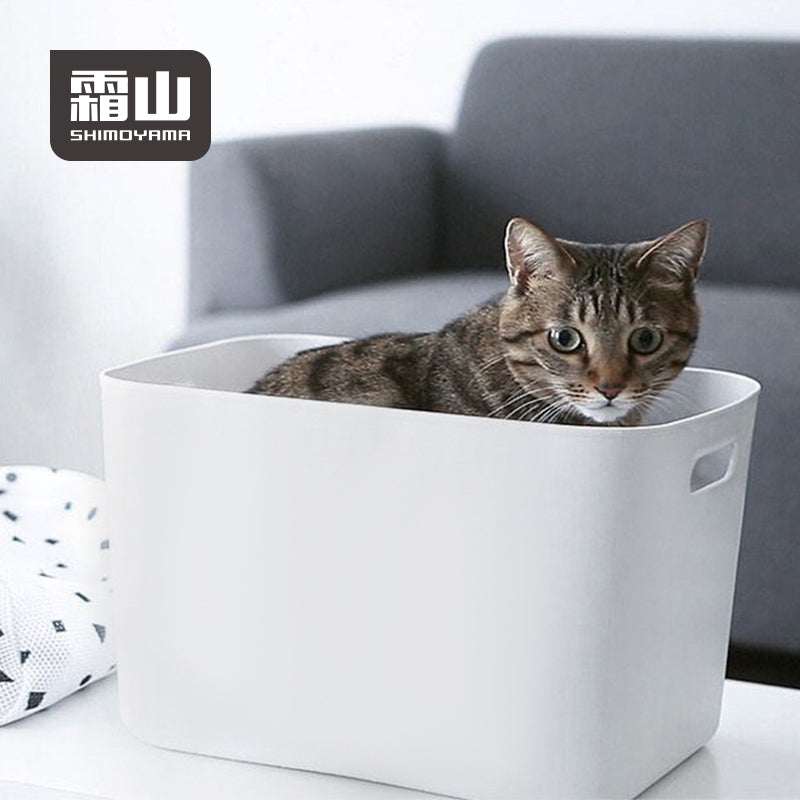 Simply Modular - Shimoyama PE Storage Box Soft Touch Deep Size without lid (Gray) (4844148523042)