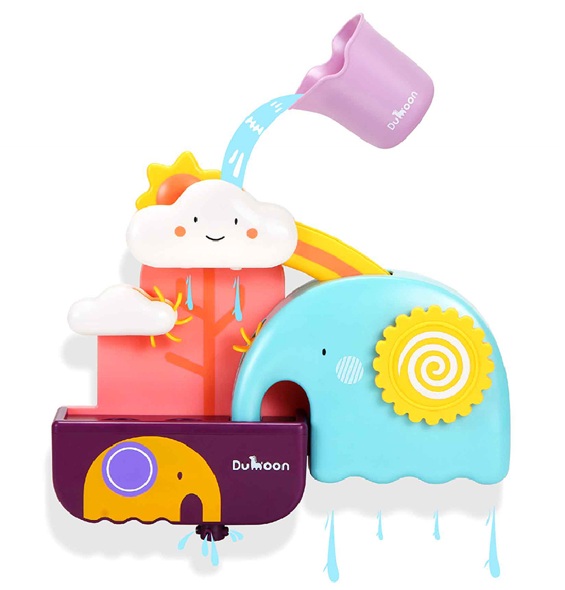 Baby Prime - Happy Elephant Bath Toy (4533813936162)