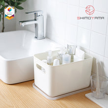 Load image into Gallery viewer, Simply Modular - Shimoyama Small White Handled Storage Box with Lid (4844148260898)
