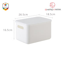 Load image into Gallery viewer, Simply Modular - Shimoyama Small White Handled Storage Box with Lid (4844148260898)

