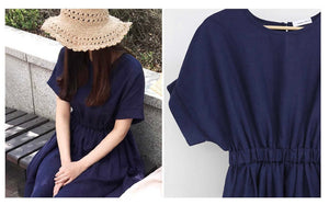 BORNY Korea - Linen Dress (6932304953378)
