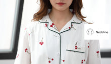 Load image into Gallery viewer, Comfy Basics - Cherry on Top Nursing Pajama (6819109437474)

