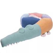 Load image into Gallery viewer, Baboo Basix - Alligator Crib Bumper Pillow (6541103235106)
