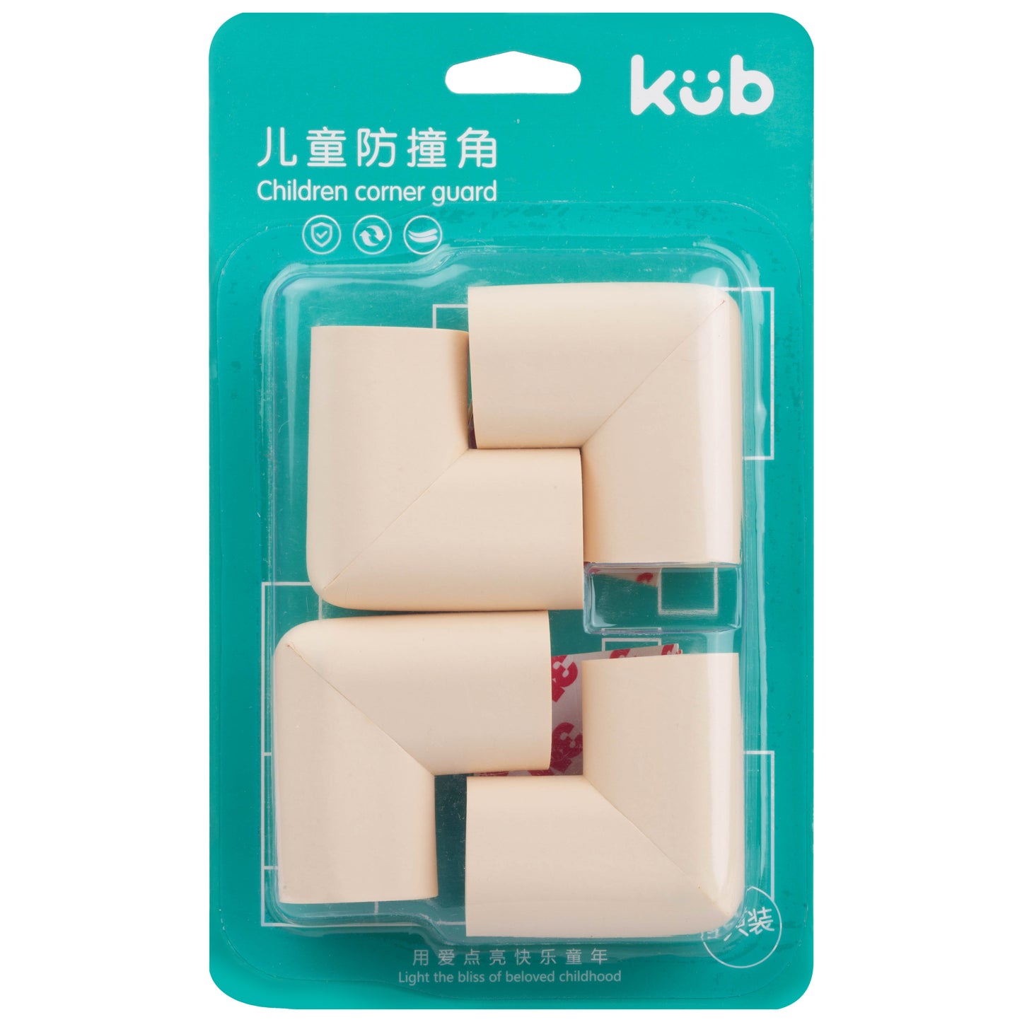 Baboo Basix - KUB Baby Safety Corner Protector (6541103366178)