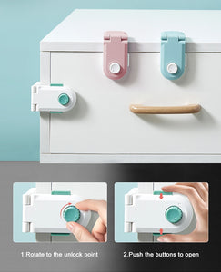 Baboo Basix - KUB Right Angle Baby Safety Locks (6541103300642)