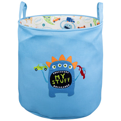 Baboo Basix - Kids Monsters and Aliens Storage Bin (6551359258658)