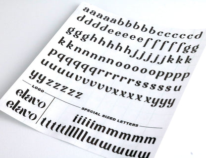 Elavo - Letters Stickers (4625644584994)