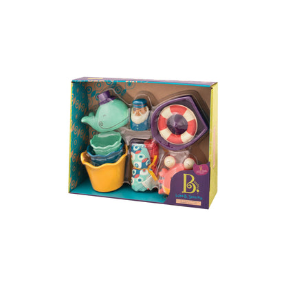B. Toys - Wee B. Splashy Tub Time Set (4539065368610)