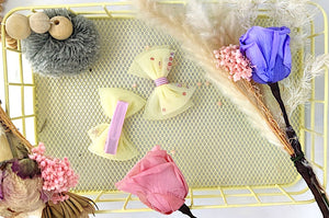 Clean Beauty Society - Lhor Pastel Hair Bow (Clip) (6572750700578)