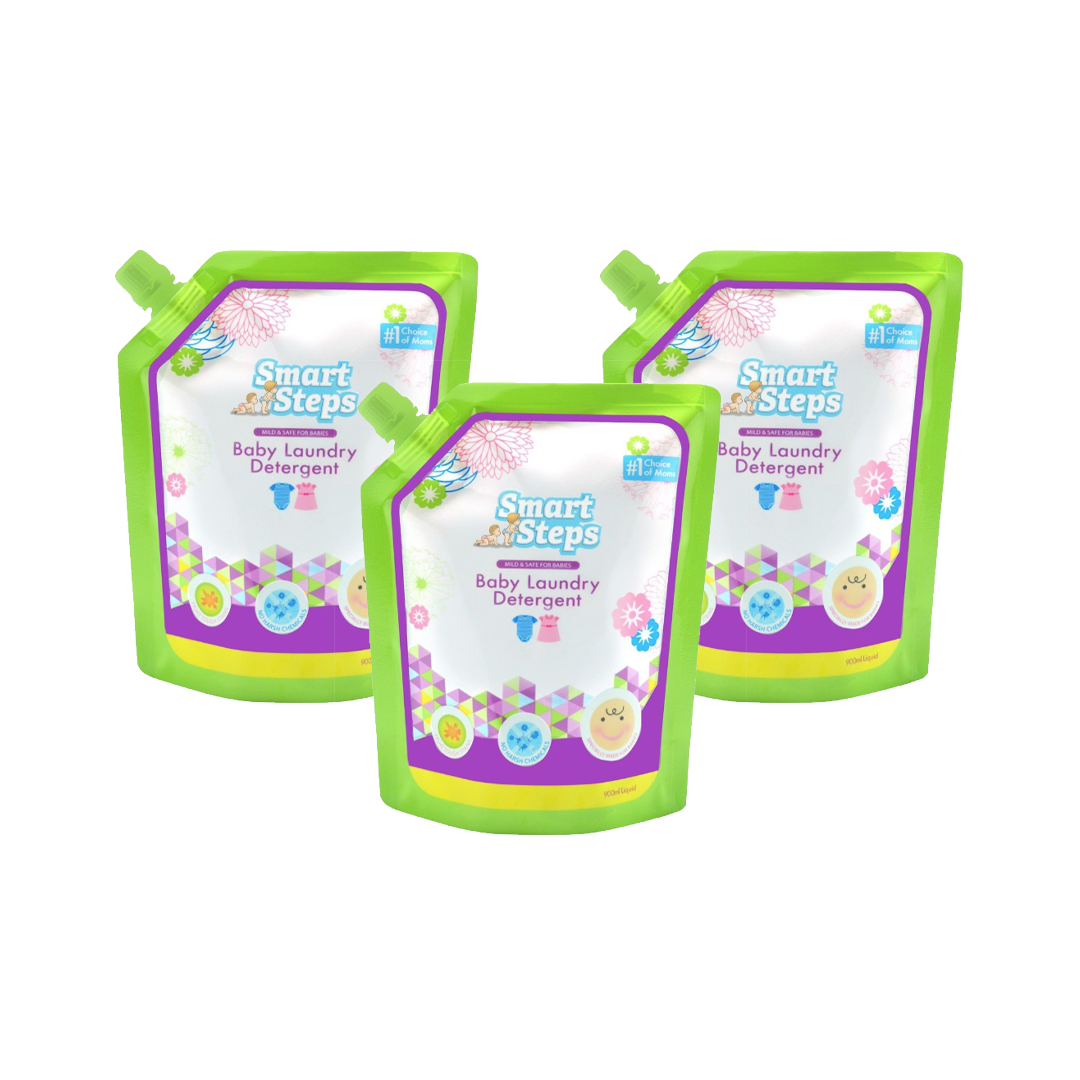 Smart Steps - Liquid Detergent 900ml (Set of 3) (6561597521954)