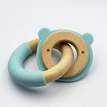 Load image into Gallery viewer, Hugo Happy Home - Little Rawr Disc and Ring Teether (4860817965090)
