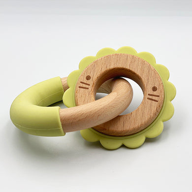 Hugo Happy Home - Little Rawr Disc and Ring Teether (4860817965090)